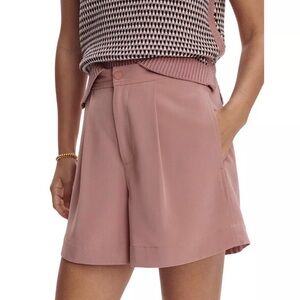 Varley Mariya Easy Pleat Short 4.5" in ash Rose